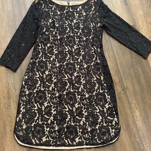 Vince Camuto Lace Sheath Cocktail Party Dress